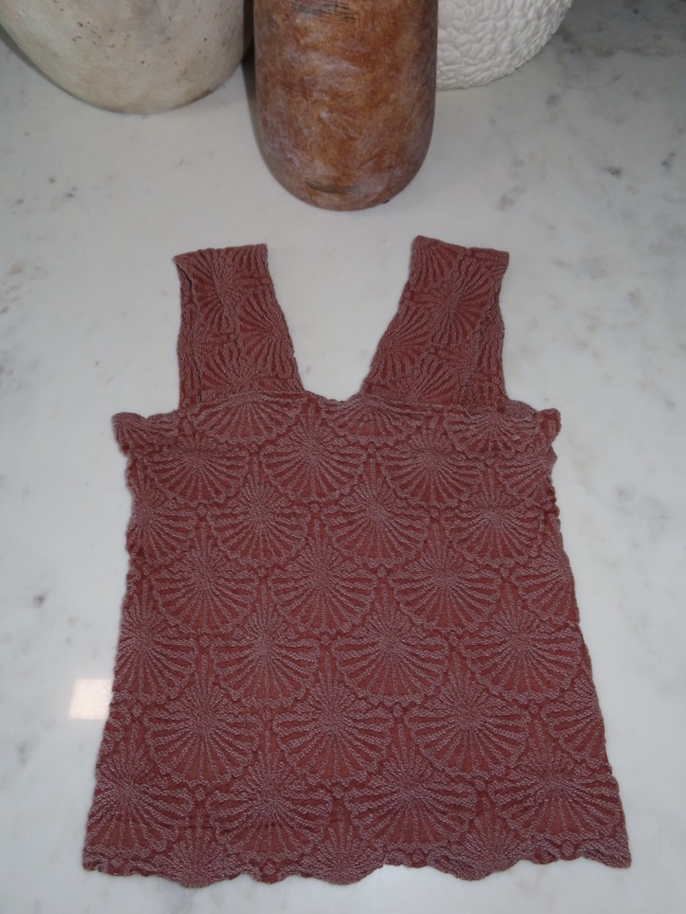 Aura Sleeveless Textured Knit Camisole